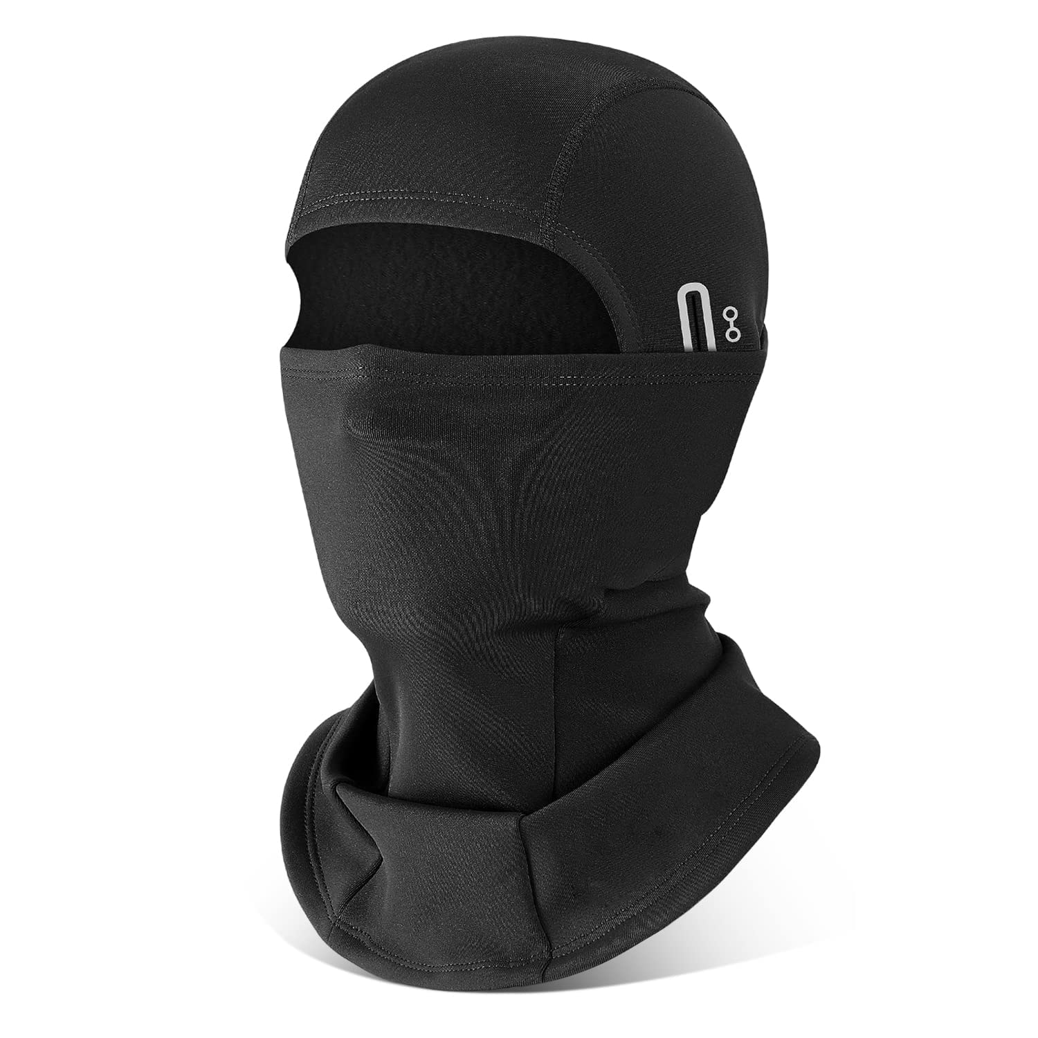

Balaclava Neck Fleece Face Unisex Warmer, Winter, Windproof, Warm, Stretchy, Lined, Mask, Sports, Outdoors, Cycling, Motorcycling, Skiing, чёрный