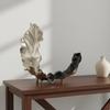 Abstract Foliage Bowl Luxury Design Home Decor Item Display Piece
