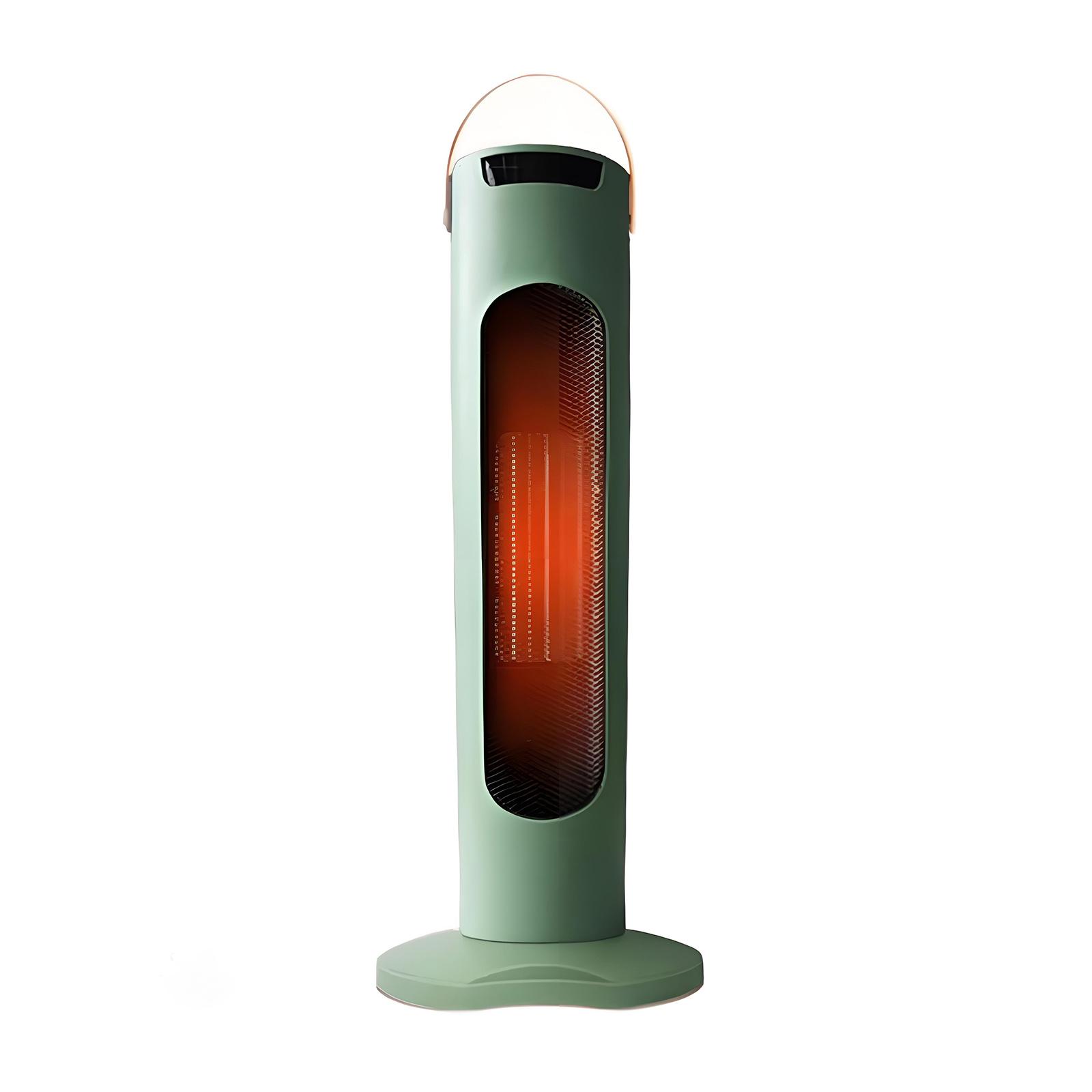 

2000W Ceramic Heater with Digital Display Space Heater Fast Heating Portable Heater for Bedroom Office Use EU зелений