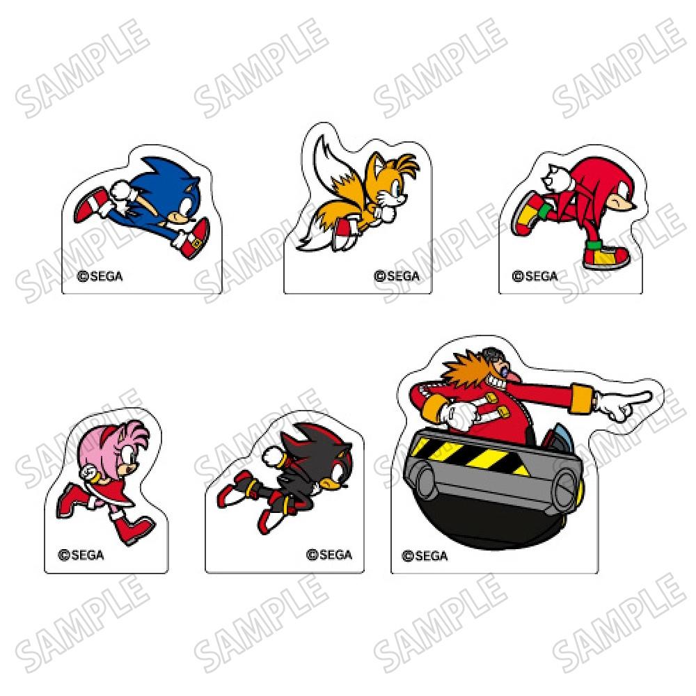 

Sonic The Hedgehog Sonic The Hedgehog Acrylic Block Collection 1box 6pcs