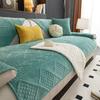 Crystal Fleece Sofa Cushion  Autumn And Winter New Plush Seat Cushion Cover Thickened Warm Sofa Cover Cross-Border