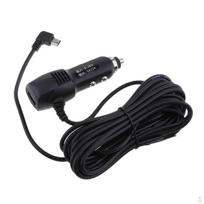 Prémiový adaptér do autozapalovače 8-36V na 5 USB Levý kabel pro nabíjení GPS DVR