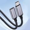 Fast Speed Type C Extension Cable Male to Female 100W Fast Charge 4K Output for Reliable Data Transfer and Charging