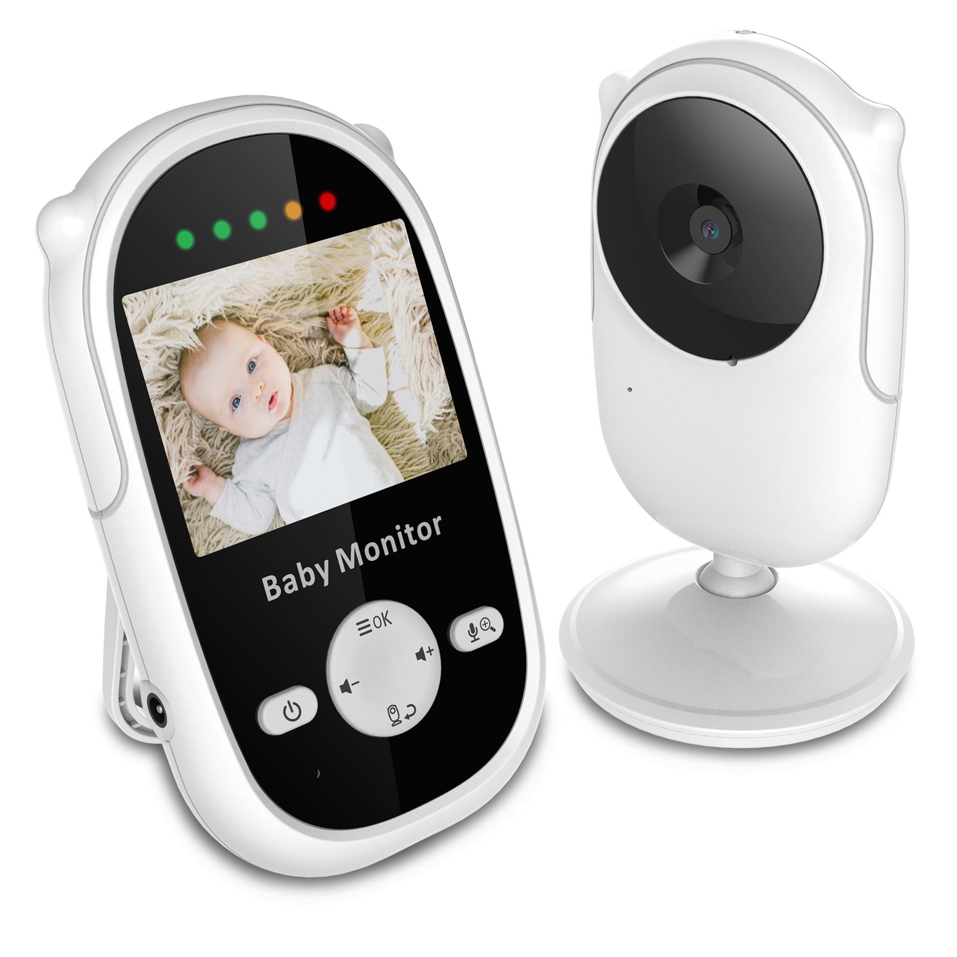 

2.4-Inch Voice Intercom Baby Monitor with Lullabies AU Plug