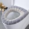 Copriseggiolino WC Lavabile Verde con Grigio Adatto per WC a Forma O/U/V