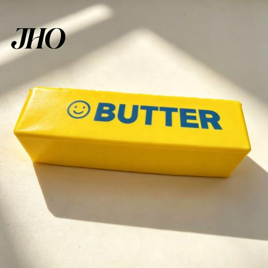 Soft Foam Stress Toy Butter Stick Slow-Rising Squeeze PU Fidget Realistic Focus Improvement Reliever Portable Decompression Gadget for Kids