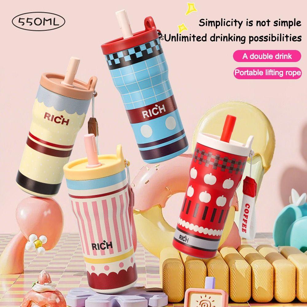 Insulation Or Cooling Vacuum Cup 560mL Coffee Cup Portable Stainless Steel Cup  Travel