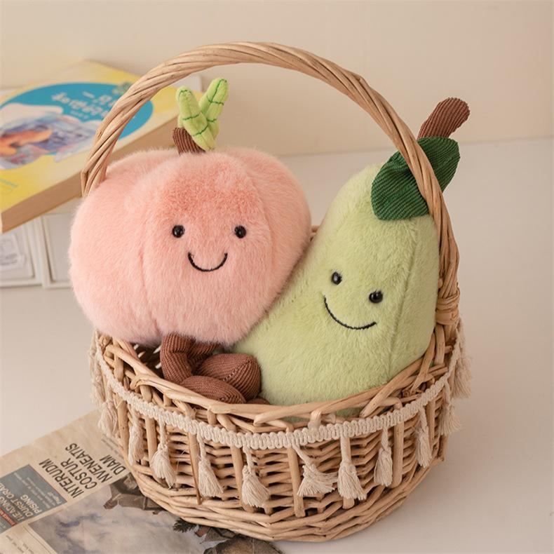 Australian Tomato Plush Doll - Cute Vegetable Cushion Gift