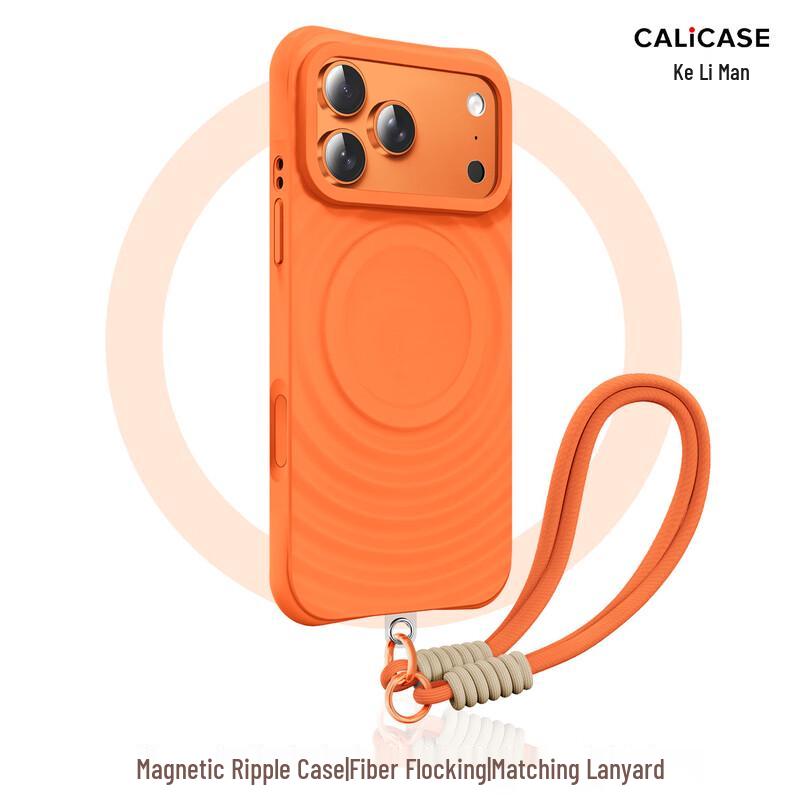 Магнитный чехол для телефона Collyman из жидкого силикона и кожи для серии iPhone 17 iPhone 17 Pro
