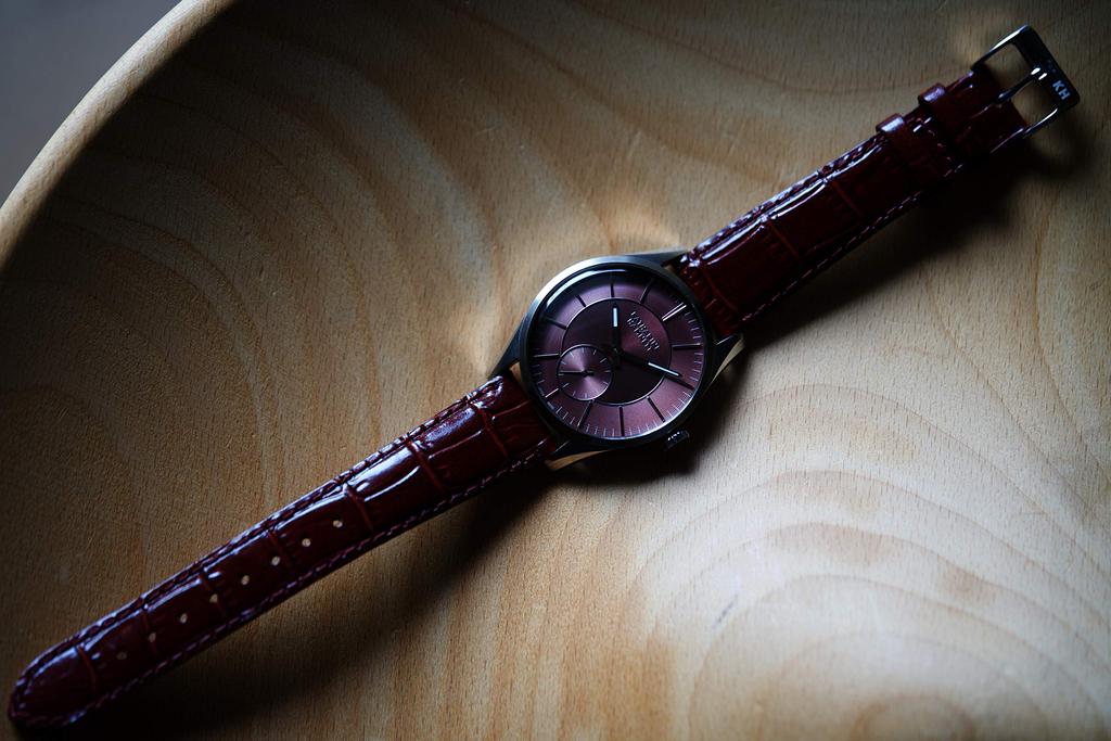 Watch Genuine Import Black [Catherine Hamnett] KH20H9-74 Men's