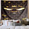 Bumblebee And Sunflower Tapestry Room Decoration Wall Hanging for Living Room Bedroom, Dormitory, Birthday and Christmas Gifts