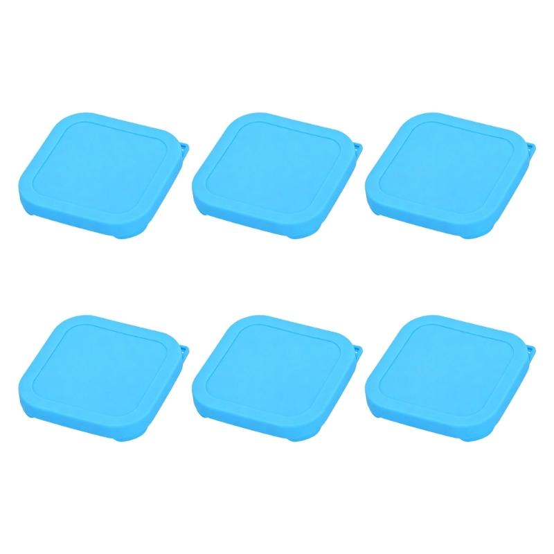 Food Grade Silicone Covers For Leftovers And Meal Preparation Replacement Lids for Square Glass Bowls Containers