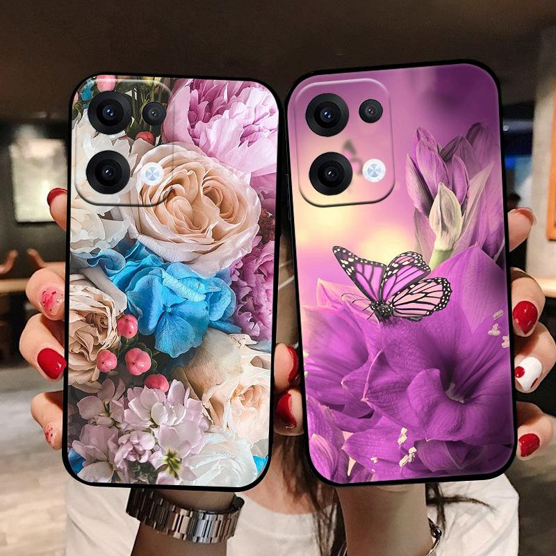 Per Oppo Reno13 F FS 5G 13F 4G Custodia per Telefono Bellissimo Panda Disegno Animato Paraurti Morbido Silicone Cover Per Reno13 Pro Reno 13 5G