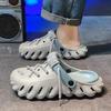 Men's Summer Coconut Hole Shoes - Anti-Slip Dual-Use Beach Sandals & Sport Slippers