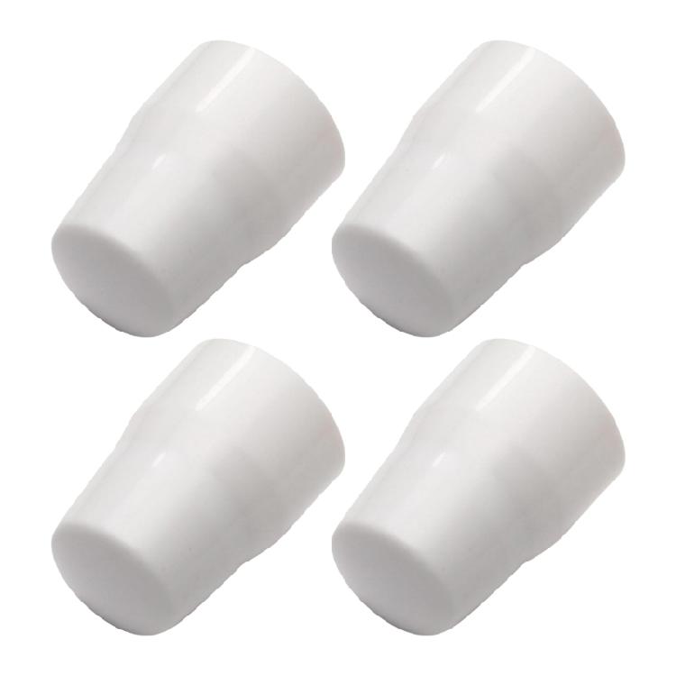 

4Pcs White PVC Faucet Hole Protectors Seamlessly Angle Valves Cover for Bathroom Pipe Decoration Moisture Proof Designs 1