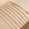 Stainless Steel Chain Gold Personalized Fashion Bracelet Stacked Bead Chain 1170