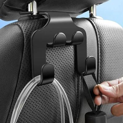 Car Headrest Hook, Car Seat Storage Hook, Handbag Hook, Automotive Organization Accessories Suitable For Most Cars, Trucks, SUVs