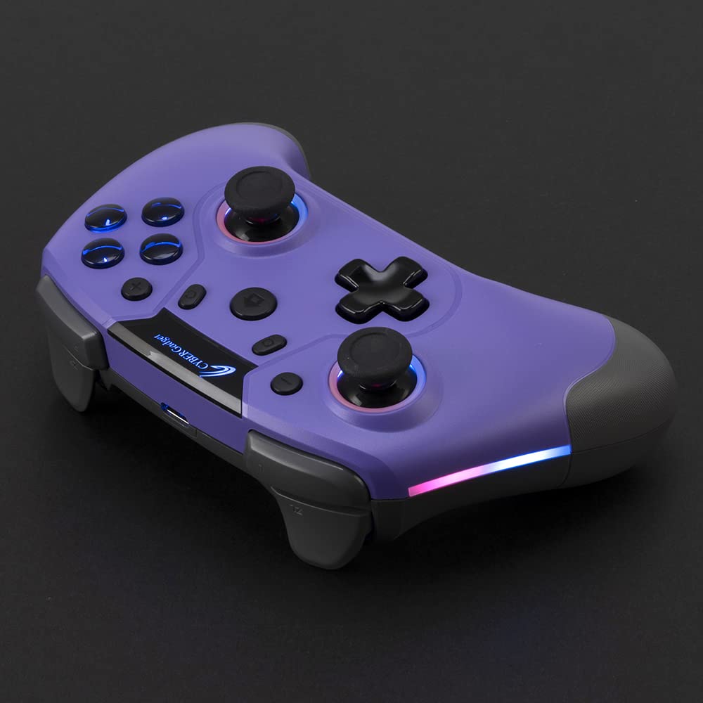 CYBER Gaming Controller HG Wireless Type Violet Switch (for SWITCH) -