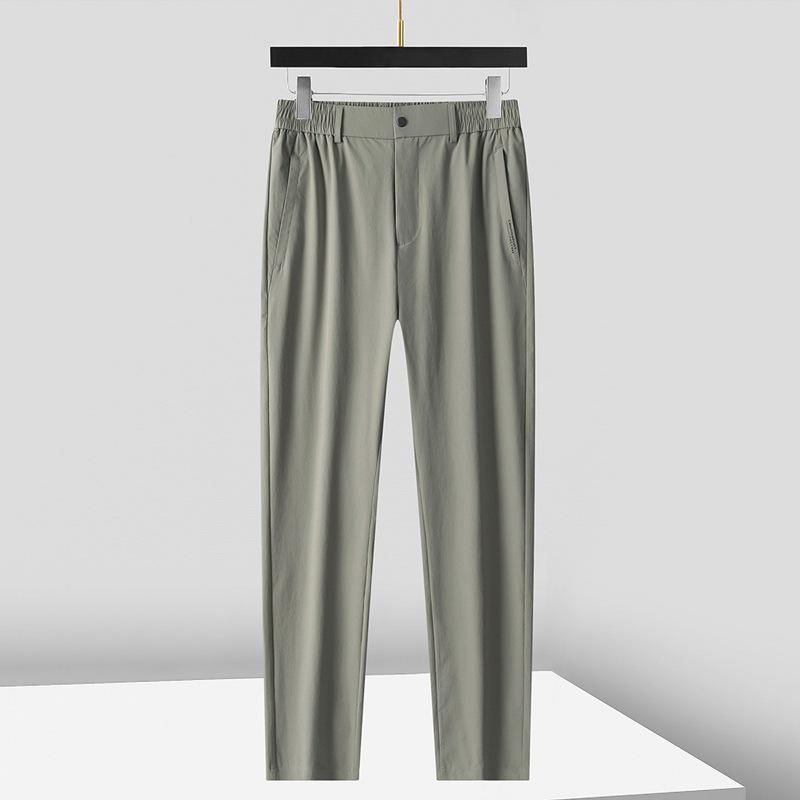 

Men s Loose-Fit Stretch Nylon Casual Pants 4XL