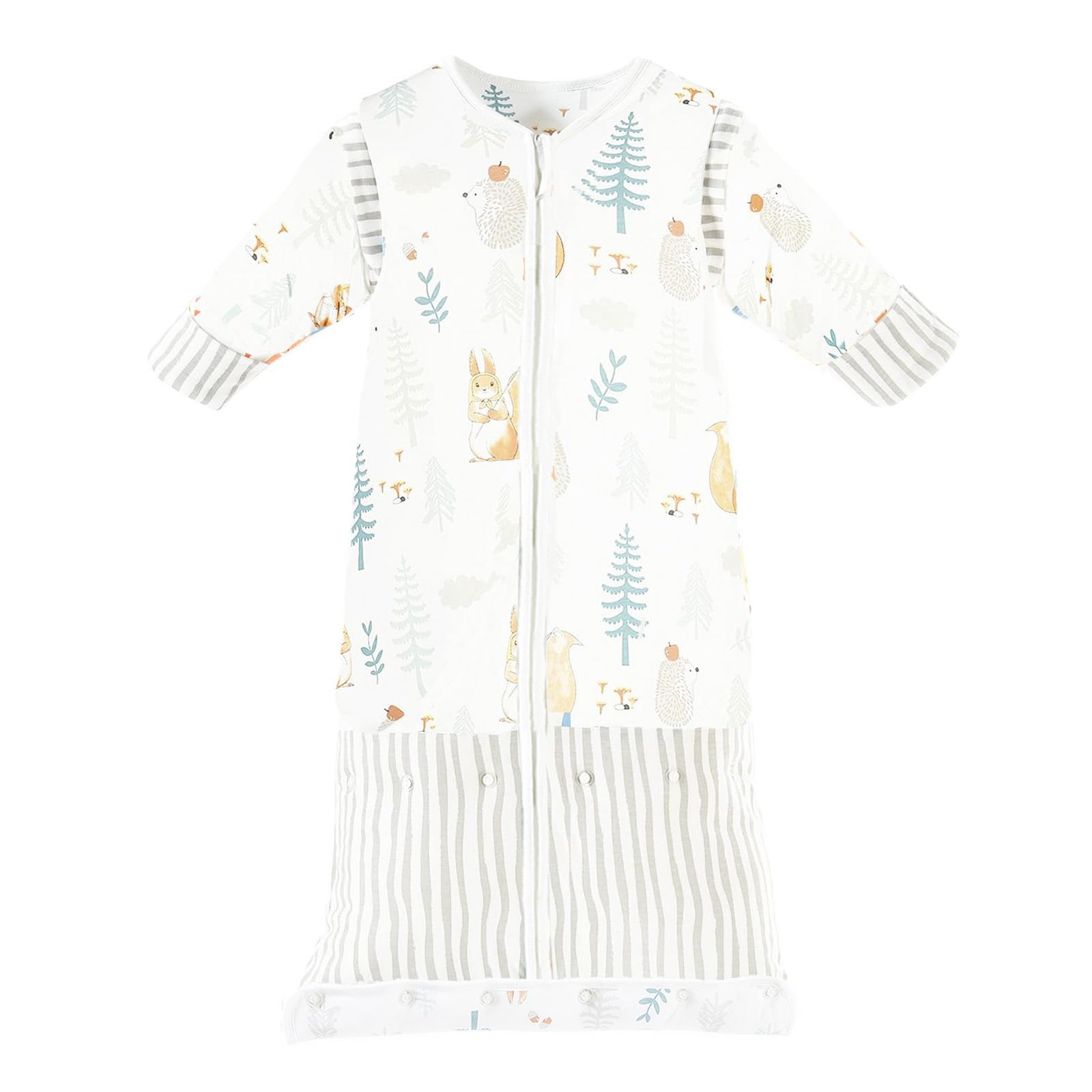 

Winter Sleeper Baby Sleeper Cotton Fluffy and Warm Removable Sleeves Cute Use Newborn to 36 Months Yellow [MOMSMENU] 2.5Tog Long-lasting жовтий