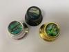 High-End Inlaid Abalone Shell Volume Knob - Black, Gold, and Chrome Plated
