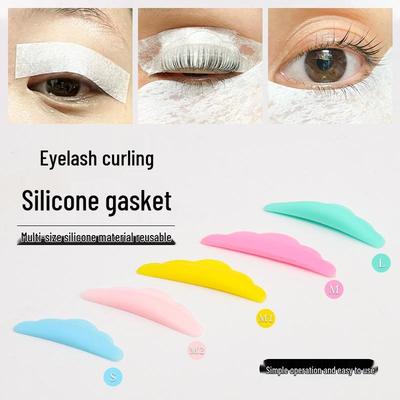 Cuscinetti Multi-colore in Silicone per Permanente Ciglia con Pizzo Girasole - 5 Paia