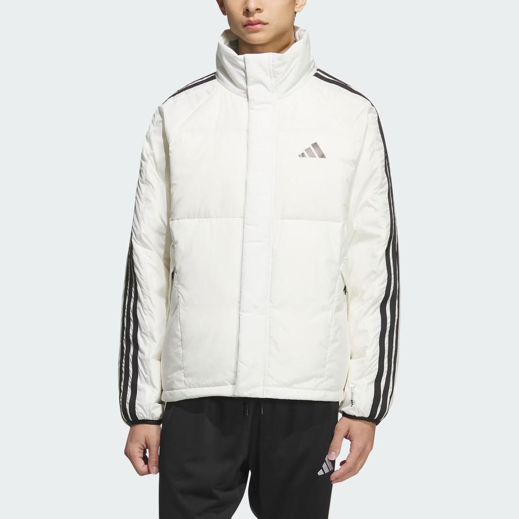 adidas FW25 Lightweight Down Jacket Water-Resistant Windproof Warm Duck Down Long Sleeve Men Jacket KC2489