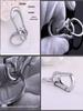 Men's High-End Metal Keychain: Thickened Spring Quick Release Ring Pendant