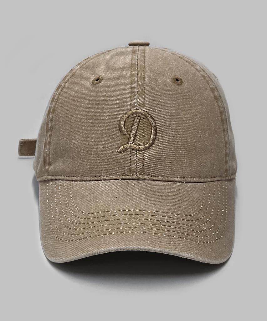 Deulinikkeu Light Wash D Ball Cap - Camel