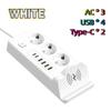 EU Plug Power Strip With Wireless Charger – Multi-Outlet USB PD Charging Station with Wireless Charging Pad