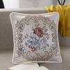 Jacquard Pillow Cover Light Luxury Pillowcase Embroidery Craftsmanship Pillowcase