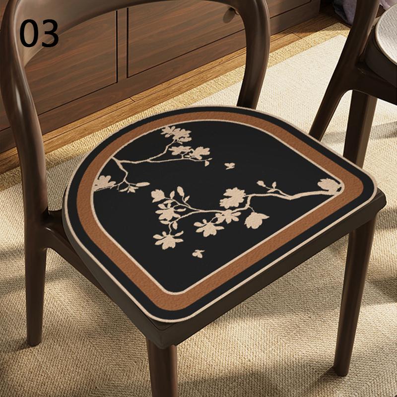 Chinese Style Chair Cushion Mahogany Stool Seat Pad Anti Slip Floor Tatami Living Room Dining Table Sit Mat Meditation Cushi