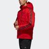 Adidas 3-Stripes Down Hooded Puffer Jacket Men Outerwear Light-Crimson DM1971