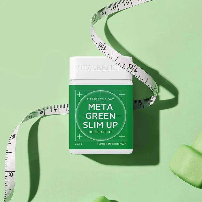 Vital beauty Metagreen Slim Up 90 Days (30 Days X 3) + Additional 15 Days