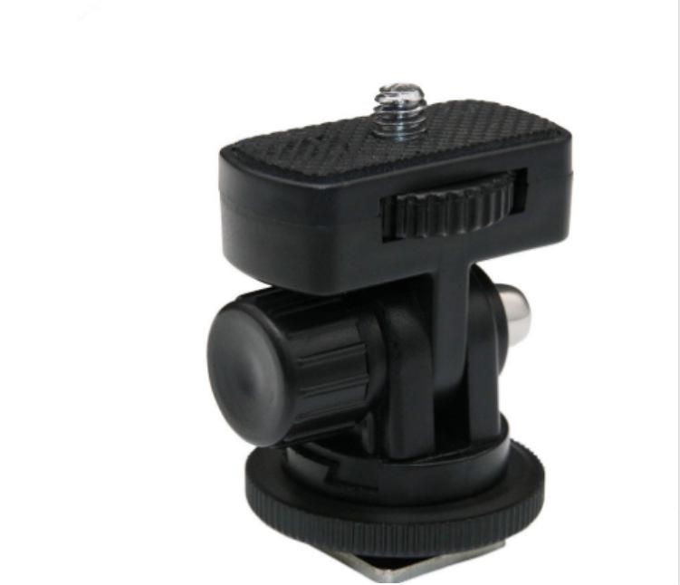 Universal Camera Gimbal Bracket with Fill Light and Hot Shoe