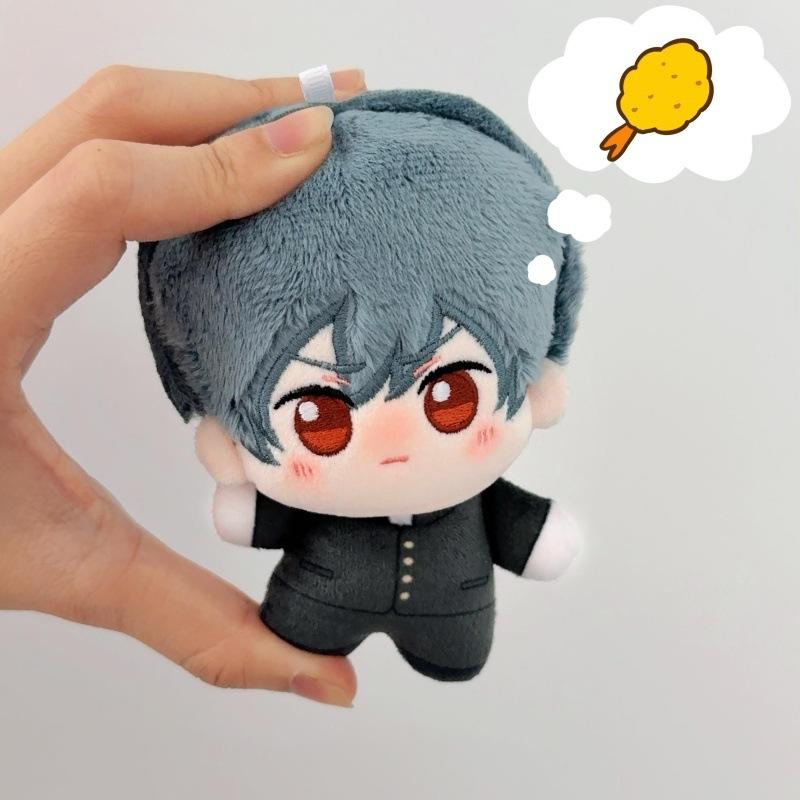 New Free Iwatobi Swim Club 10Cm Cotton Plush Keychains Anime Character Stuffed Dolls Soft Mini Bag Pendants For Anime Fans Gifts