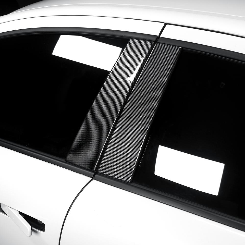 For Hyundai IONIQ 6 2023-2025 LHD RHD Exterior Window BC Pillar Decorative Cover Trim Moulding Car Modification Accessories