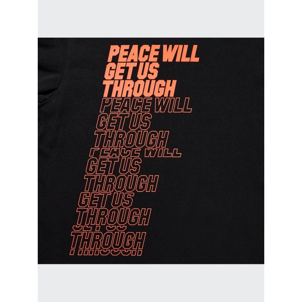 Uniqlo Peace For All Graphic T  shorT Sleeve Regular fiT  Shingo Kunieda