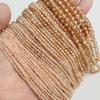 Perline in Pietra di Zircone Naturale Sfaccettata da 2mm/3mm/4mm per la Realizzazione di Bracciali Collane Anelli Catene per la Vita Accessori Gioielli Fai da Te Brillanti