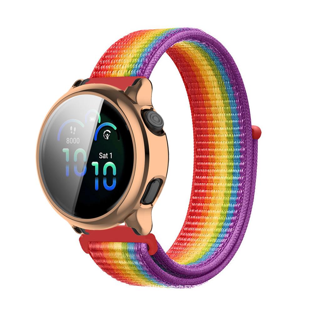 Nylonarmband für Garmin Vivoactive 6 Active6 Schutzhülle + Uhrenarmband Ersatzband