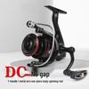 DC Gapless Spinning Reel with Metal Line Cup for Long Cast Fishing