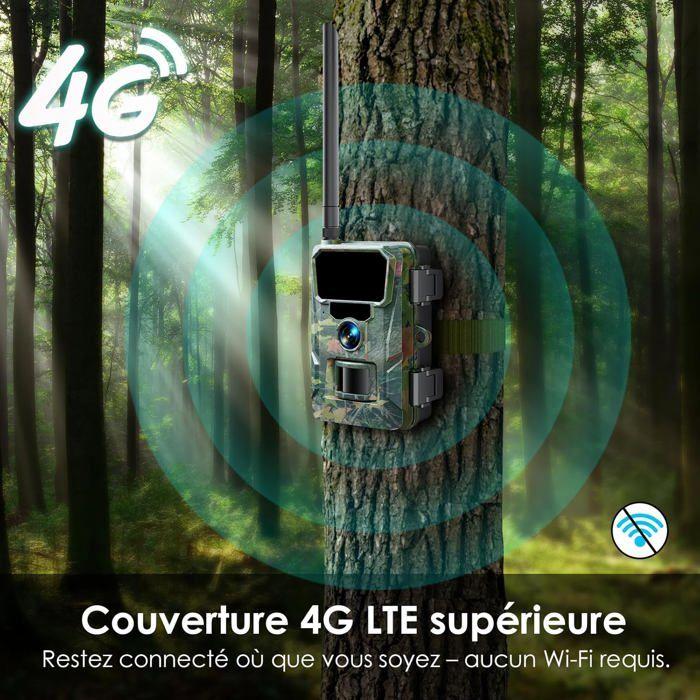 Caméra de Chasse - WOLFANG - WT07 - 48MP - 2K HD - Détection Mouvement IP66