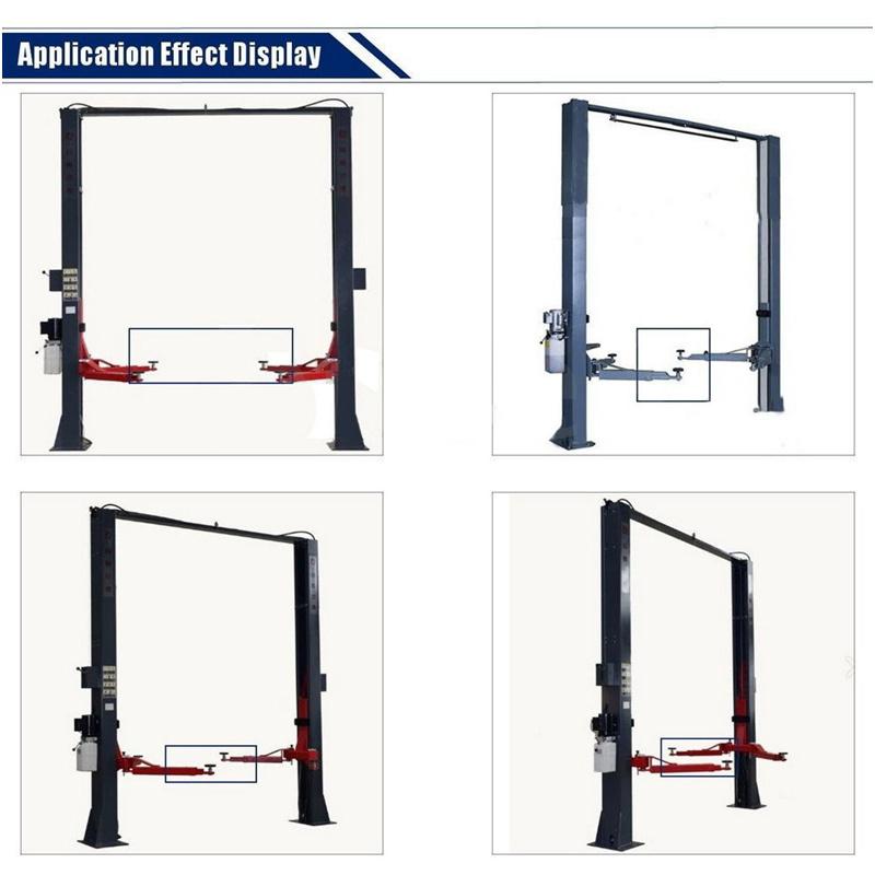 Rectangle Rubber Arm Pad 4pcs Heavy Duty Auto Truck Hoist Lift