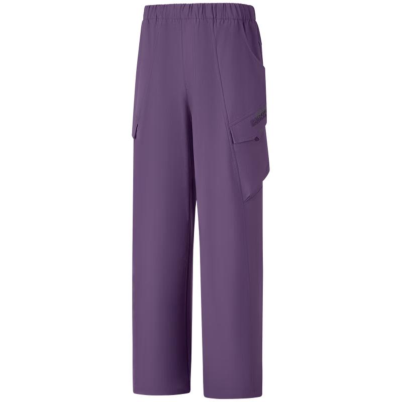 

Skechers Women s P325W108 Loose-Fit Water-Repellent Woven Pants L