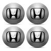 4pcs 56MM Car Wheel Center Hub Cap Logo Stickers Rim Cover For Honda Civic Odyssey Vezel Accord Pilot Fit XRV CRV HRV Dio