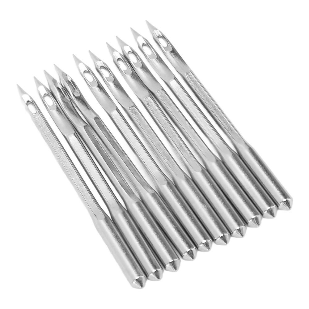10 Pezzi Ago per Macchina da Cucire di Grado Industriale Universale Resistente per Macchine da Cucire Serie GK27