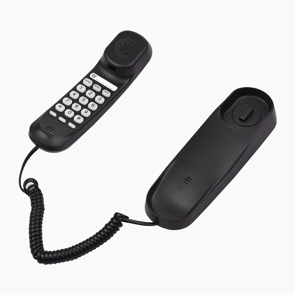 Desktop Corded Landline Phone Fixed Telephone Wall Mountable Supports MuteCelsius PauseCelsiusRedial Functions for Home Hotel Bank Call Ce