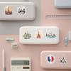 55 Sheets: Romantic Paris Landmark Stickers for Phone Cases, Stationery, Notebooks, and DIY Decoration