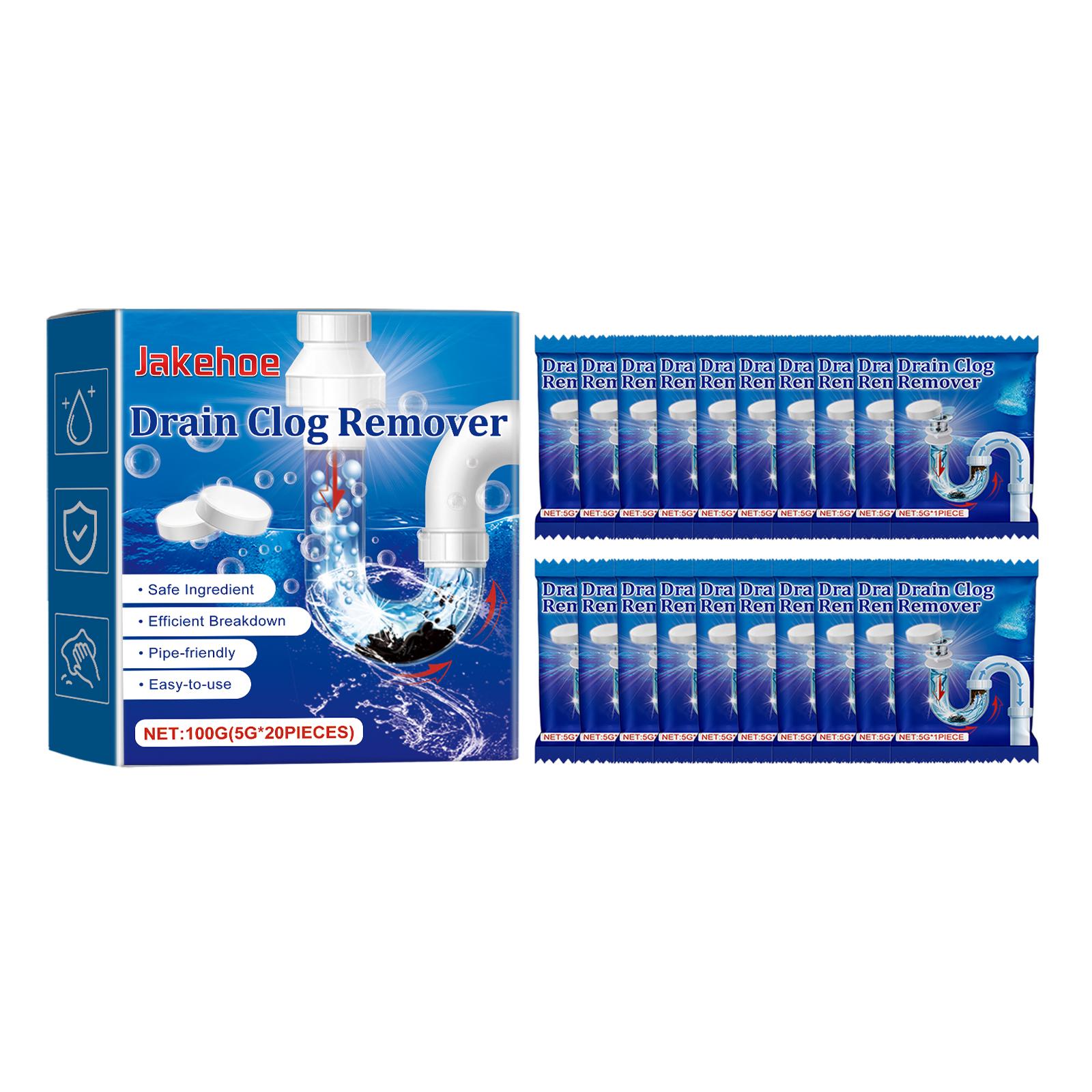 

20 шт. Шипучие таблетки для прочистки труб (в штучной упаковке) Туалетный слив для пола водосточная труба канализация прочистка от засоров защита от засоров чистка