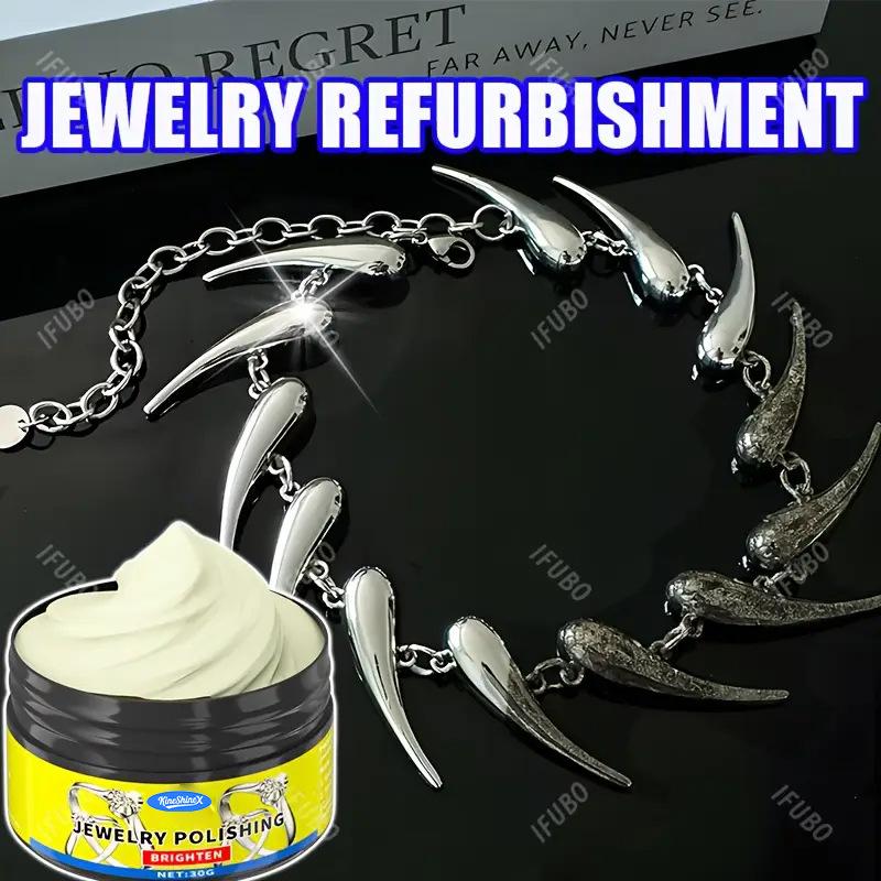 Krem do polerowania biżuterii - Złote i Srebrne Bransoletki, Naszyjniki, Pielęgnacja Pierścionków, Kolczyków, Bransolet i Polerowany Połysk